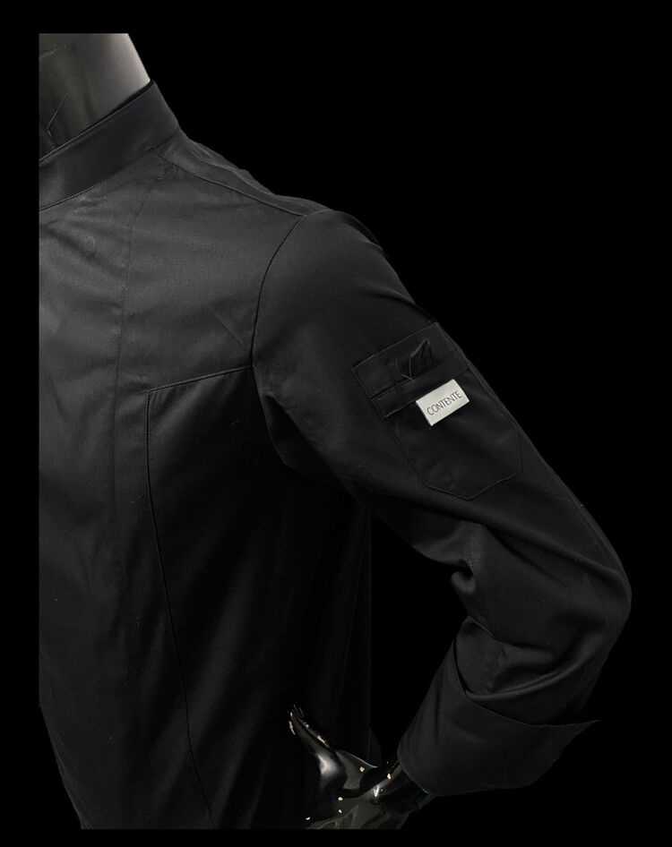 B-CLASS  PAMUKLU DELUXE V YAKA FRANSIZ MODEL BLAZER ŞEF CEKETİ