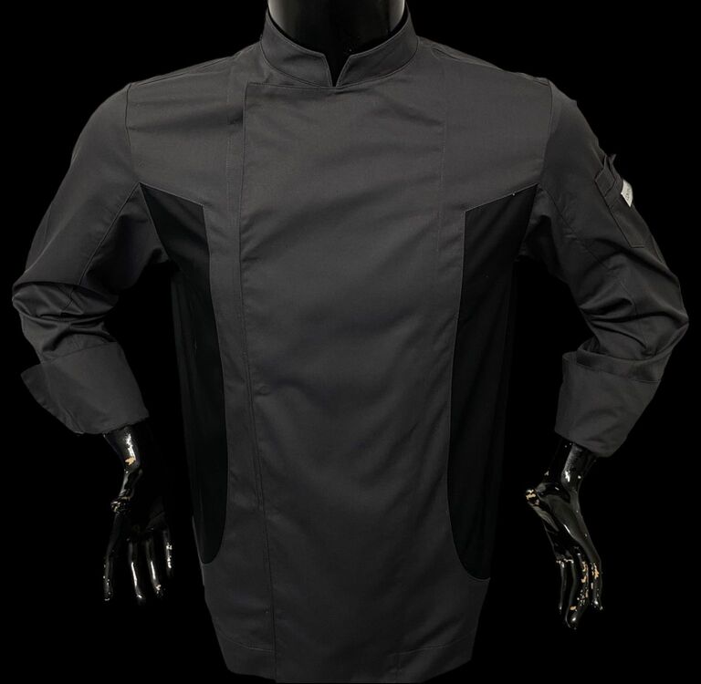 G-BLACK PAMUKLU DELUXE V YAKA FRANSIZ MODEL BLAZER ŞEF CEKETİ