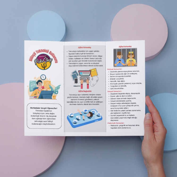 Bilinçli Teknoloji Kullanımı – Öğrenci Broşürü