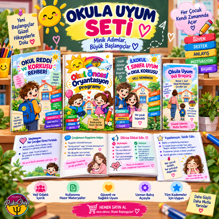 İlkokul Uyum ve Oryantasyon Seti