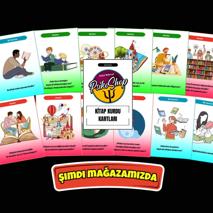 Kitap Kurdu Kartları