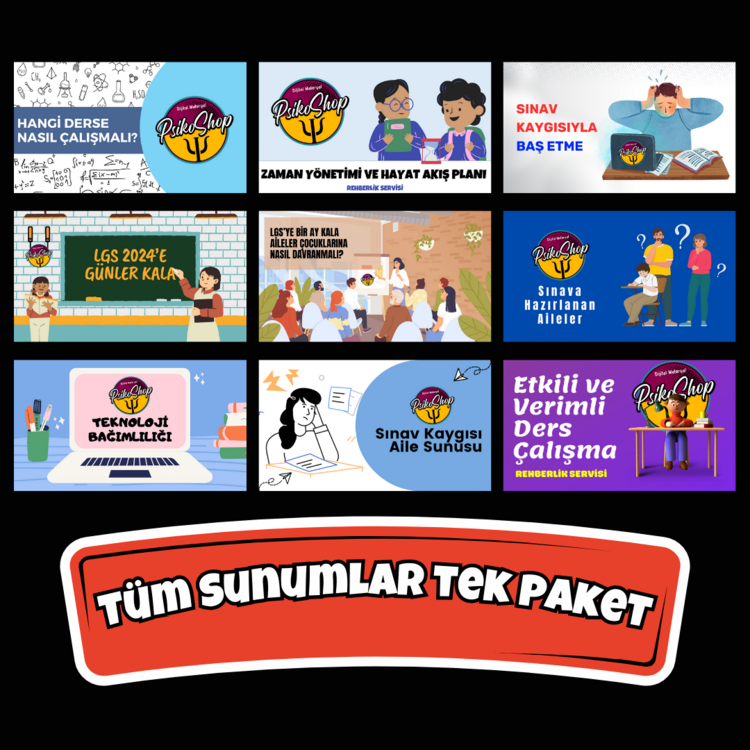 Tüm Sunumlar Tek Paket