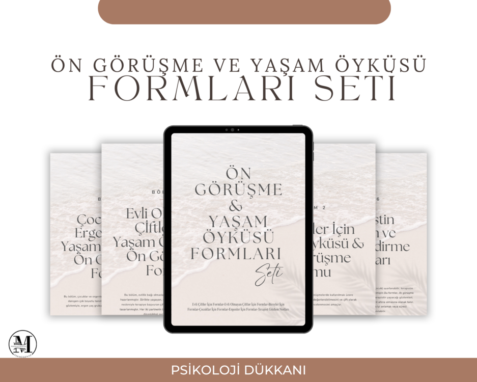 Yaşam Öyküsü & Ön Değerlendirme Formları Seti