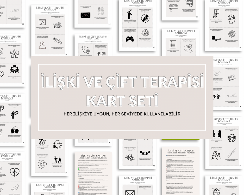 İlişki ve Çift Terapisi Kart Seti