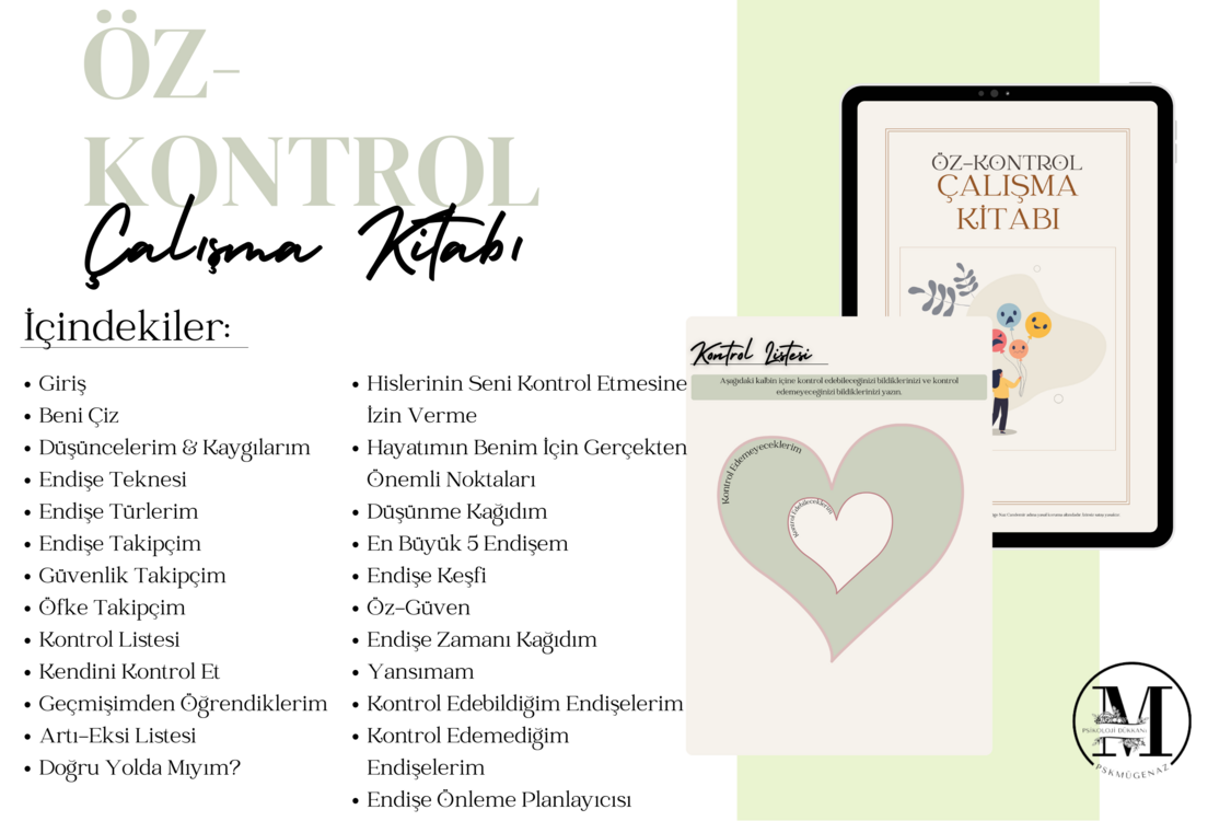 Öz-Kontrol Çalışma E-Kitap