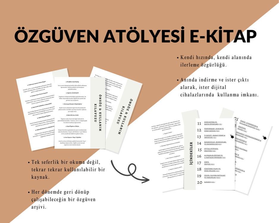 Özgüven Atölyesi:Bilimsel Egzersizlerle 12 Haftada Daha Güçlü Ben