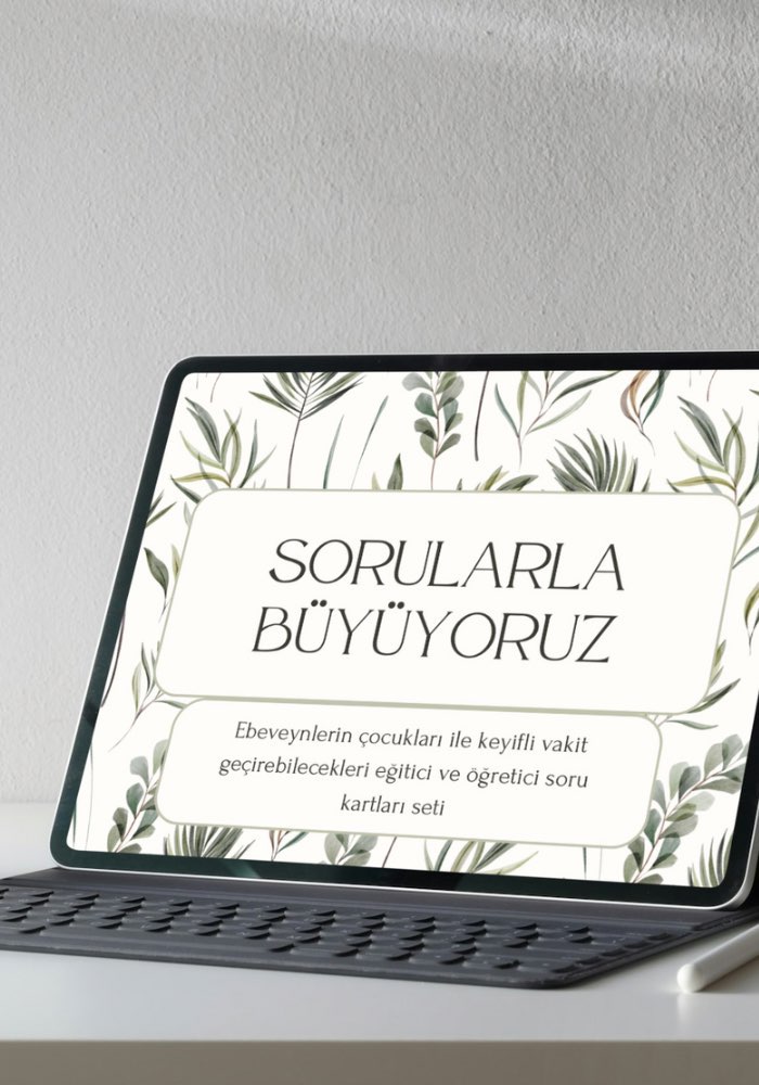 Sorularla Büyüyoruz - Çocuklar için eğitici ve öğretici soru kartları