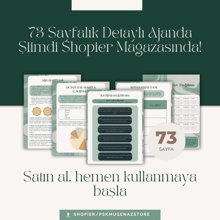 Evlilik & Çift Terapisi Terapist Ajandası