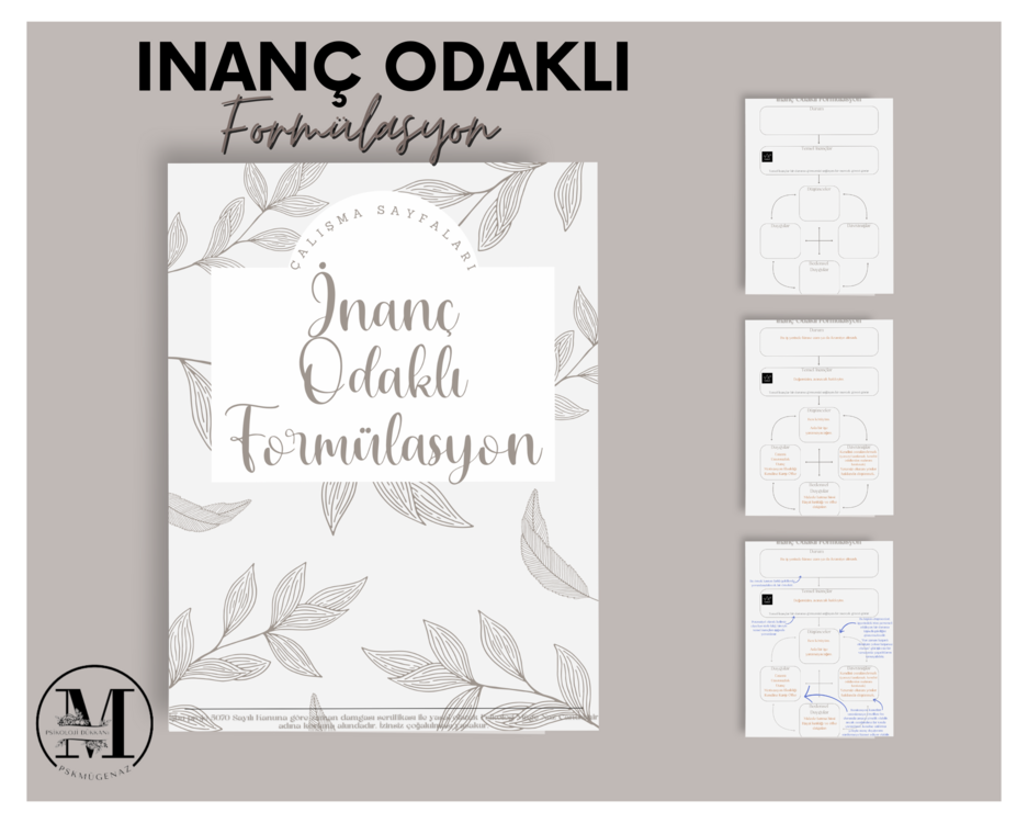 İnanç Odaklı Formülasyon Çalışma Sayfaları
