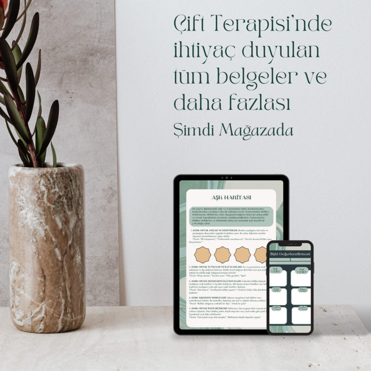 Evlilik & Çift Terapisi Terapist Ajandası
