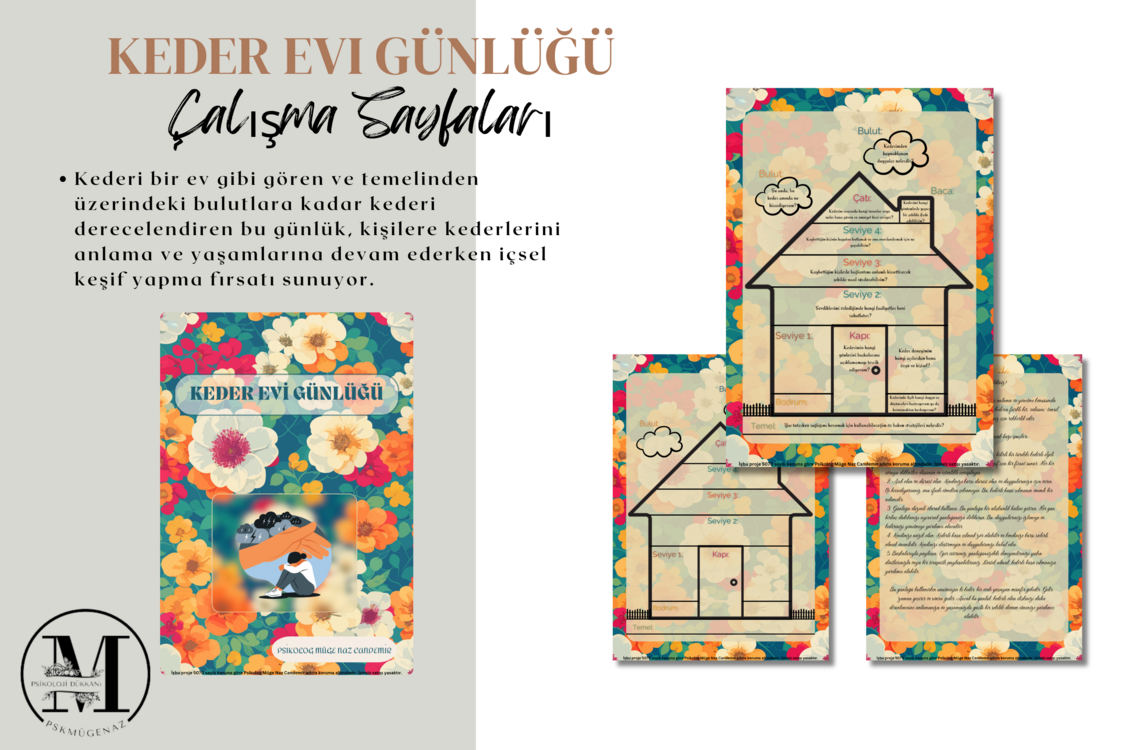 Keder Evi Günlüğü Çalışma Sayfaları