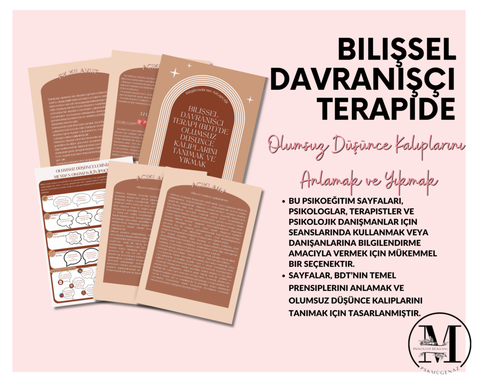 BDT’de Olumsuz Düşünce Kalıplarını Anlamak ve Kırmak