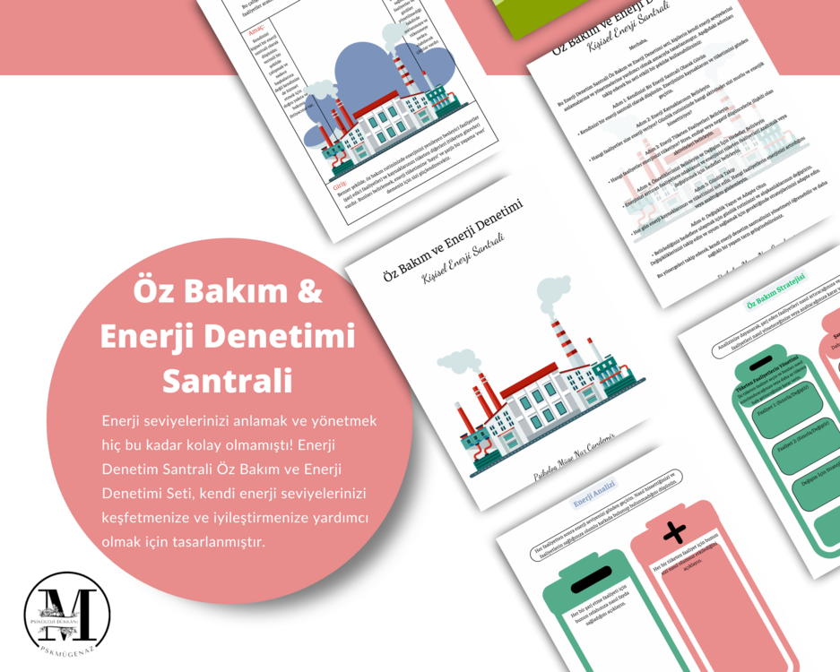 Öz Bakım & Enerji Denetimi Çalışma Sayfaları
