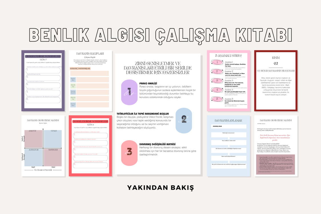 Benlik Algısı Çalışma Kitabı
