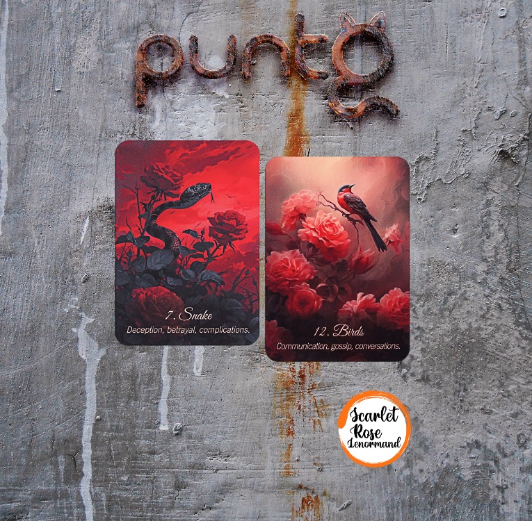 SCARLET ROSE LENORMAND