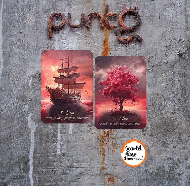 SCARLET ROSE LENORMAND