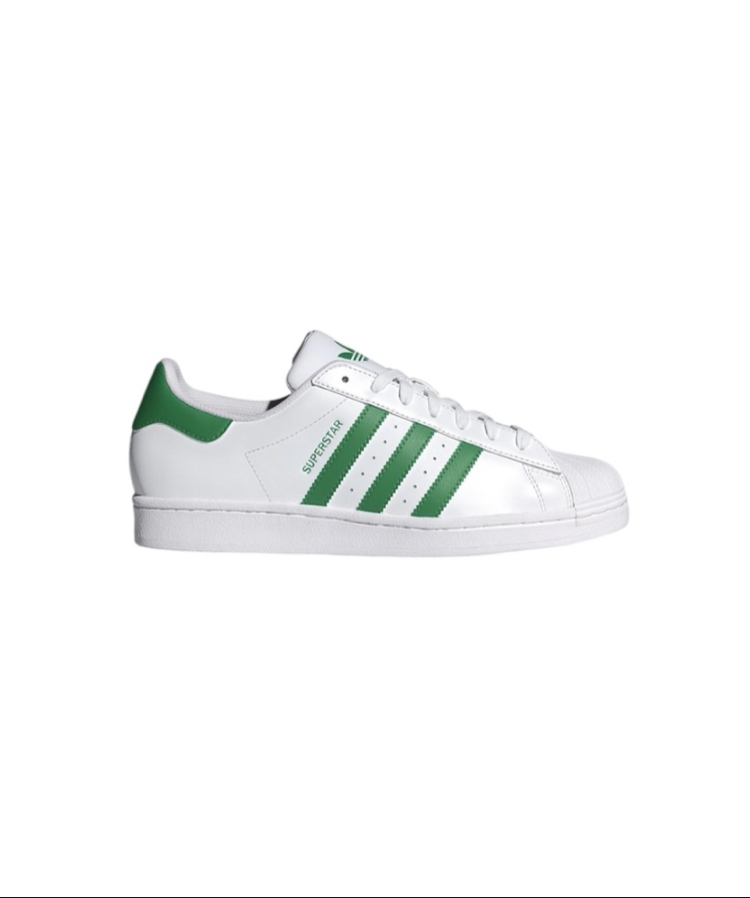 adidas Superstar Unisex Beyaz yeşil Spor Ayakkabı