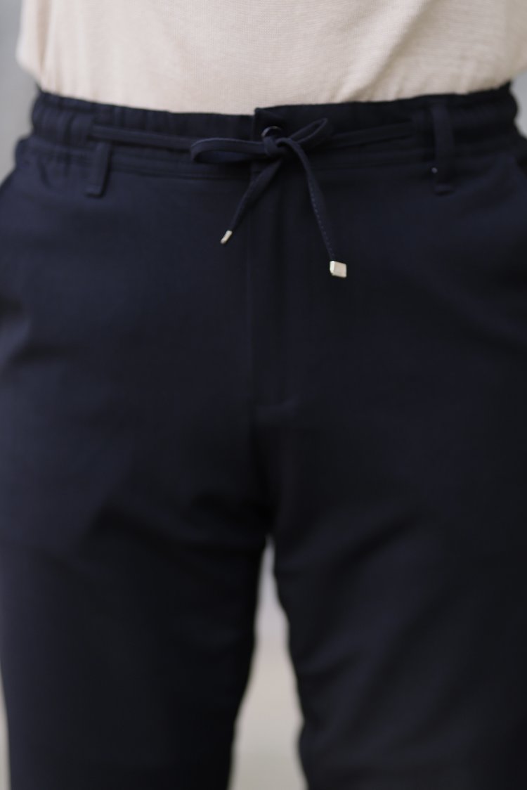 YARIM LASTİKLİ İPLİ SELİM FİT KUMAŞ PANTOLON P006