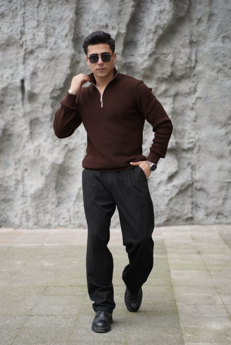 BAGGY KALIP 2 PİLE KUMAŞ PANTOLON P004