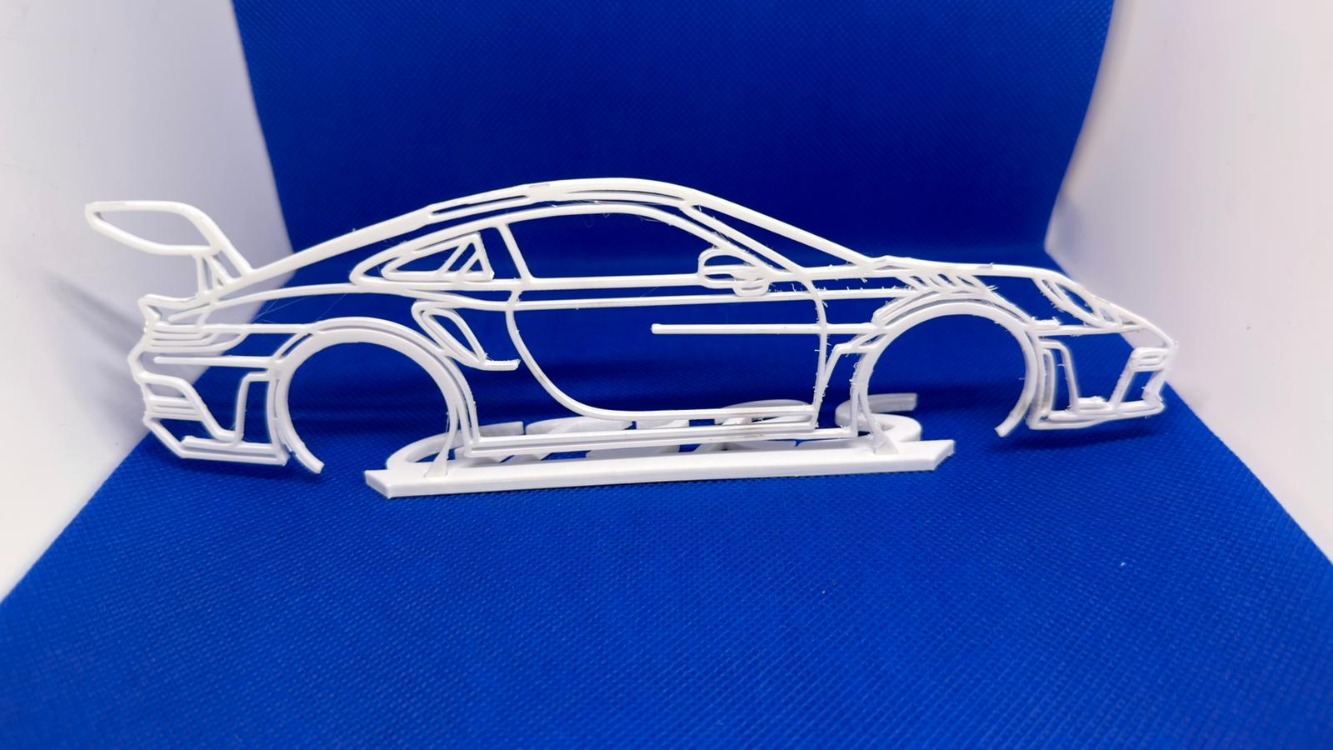 Porsche Gt3 RS Masa Dekorasyonu