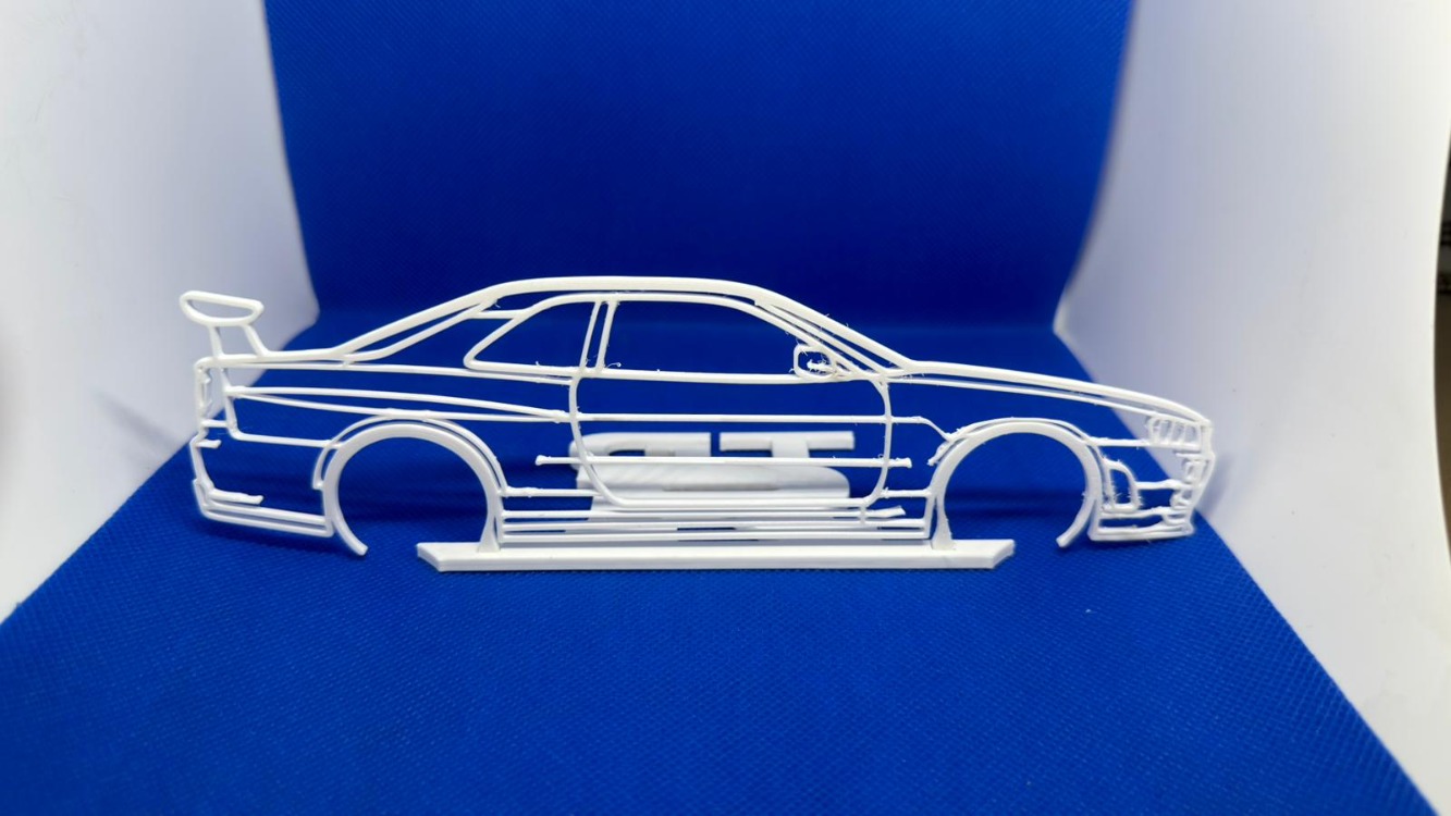 Nissan Skyline R34 Masa Dekorasyonu