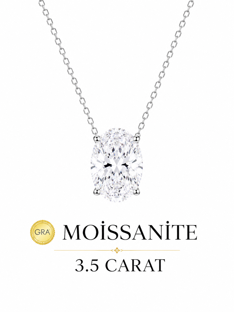 3.5 Carat Moissanite Gra Sertifika