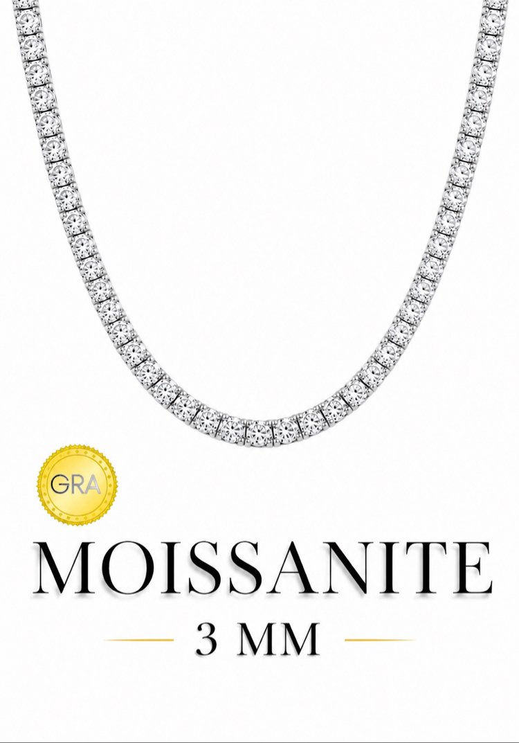 3 MM Moissanite Gra Sertifika