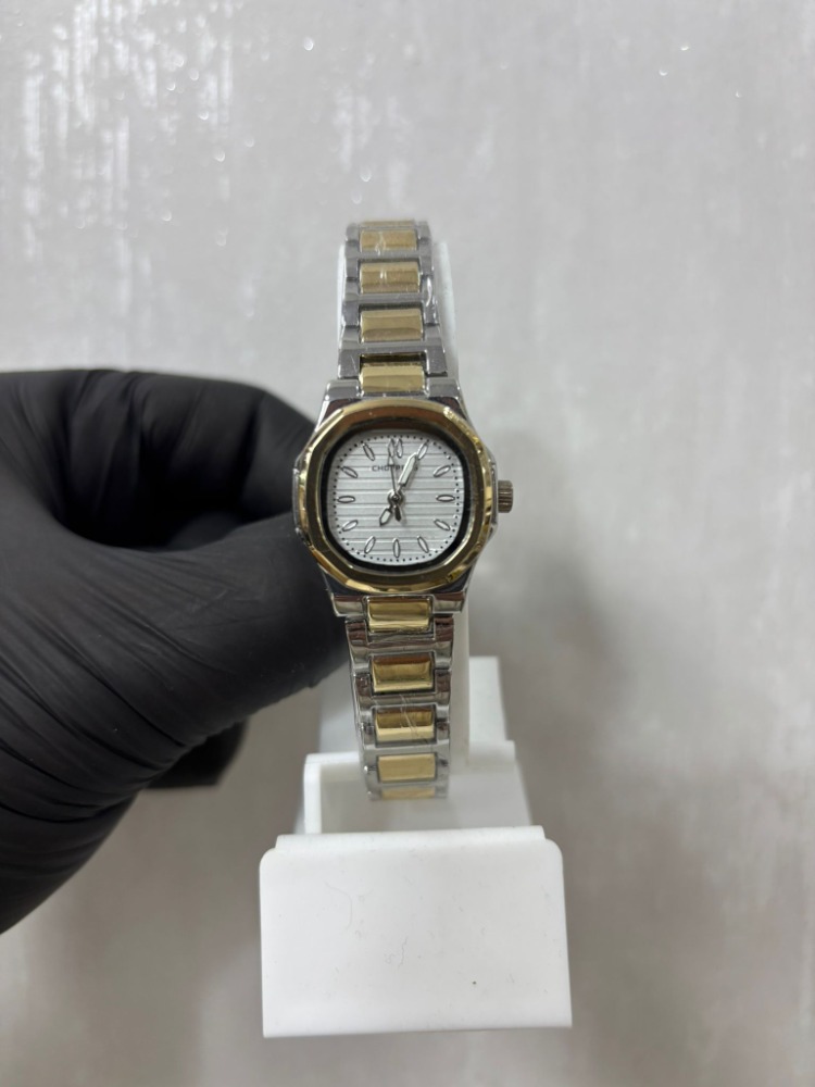 Gold Silver Bayan Kol Saati