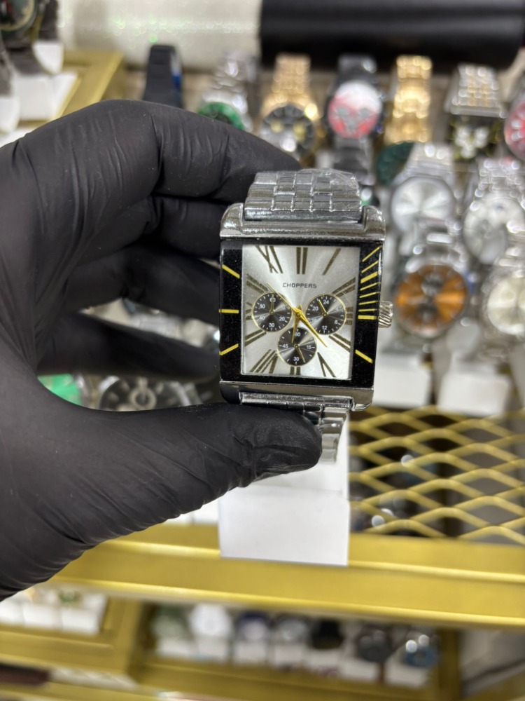 Silver Black Gold Erkek Kol Saati