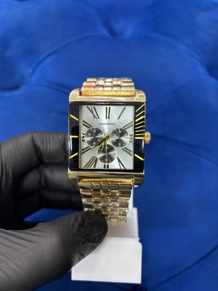 Gold Black Erkek Kol Saati