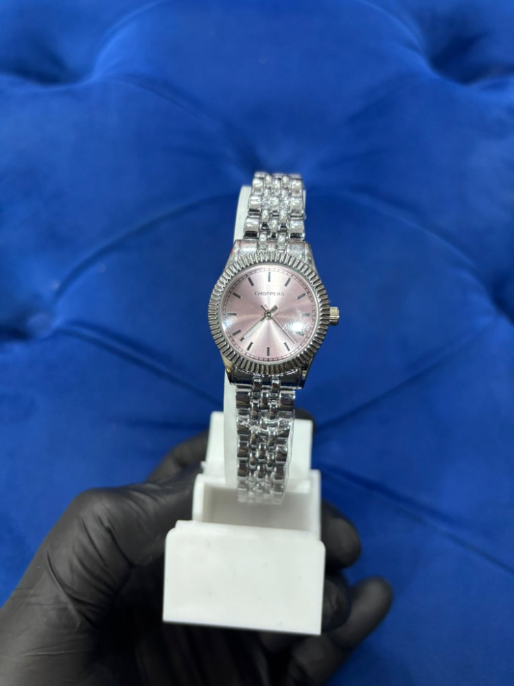 Silver Pink Bayan Kol Saati