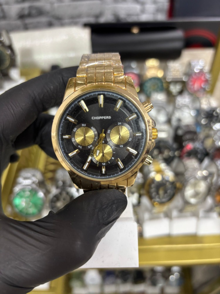 Gold Black Erkek Kol Saati