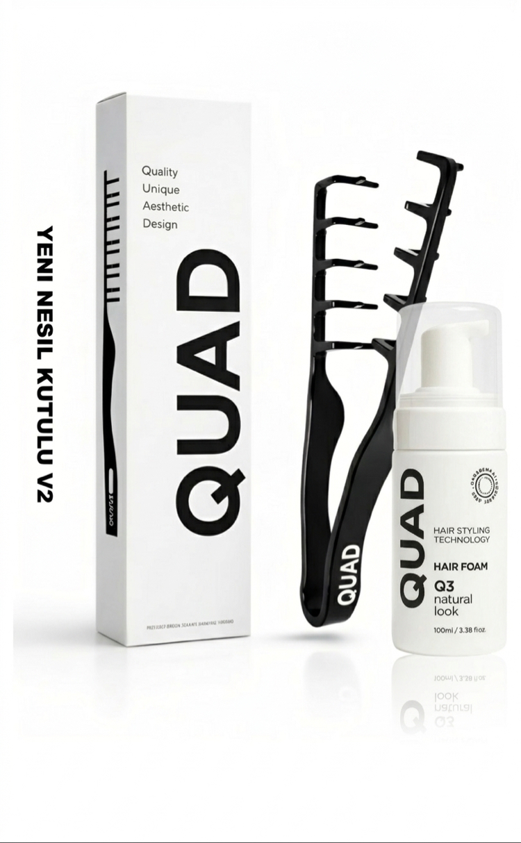 QUAD Q3 Köpük Wax – Mucizevi Tarak