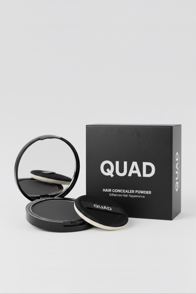 QUAD Siyah Saç ve Sakal Kapatıcı Dolgunlaştırıcı