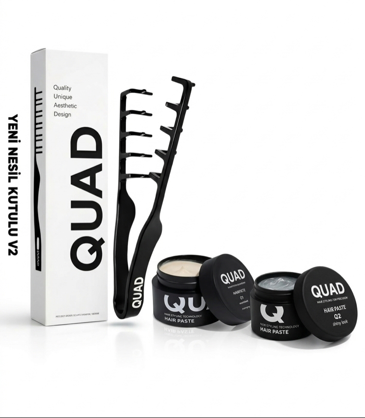 ​QUAD V2 Pro Duo Styling Kit – Yeni Nesil Şekillendirici Seti (Q1-Q2-MT)