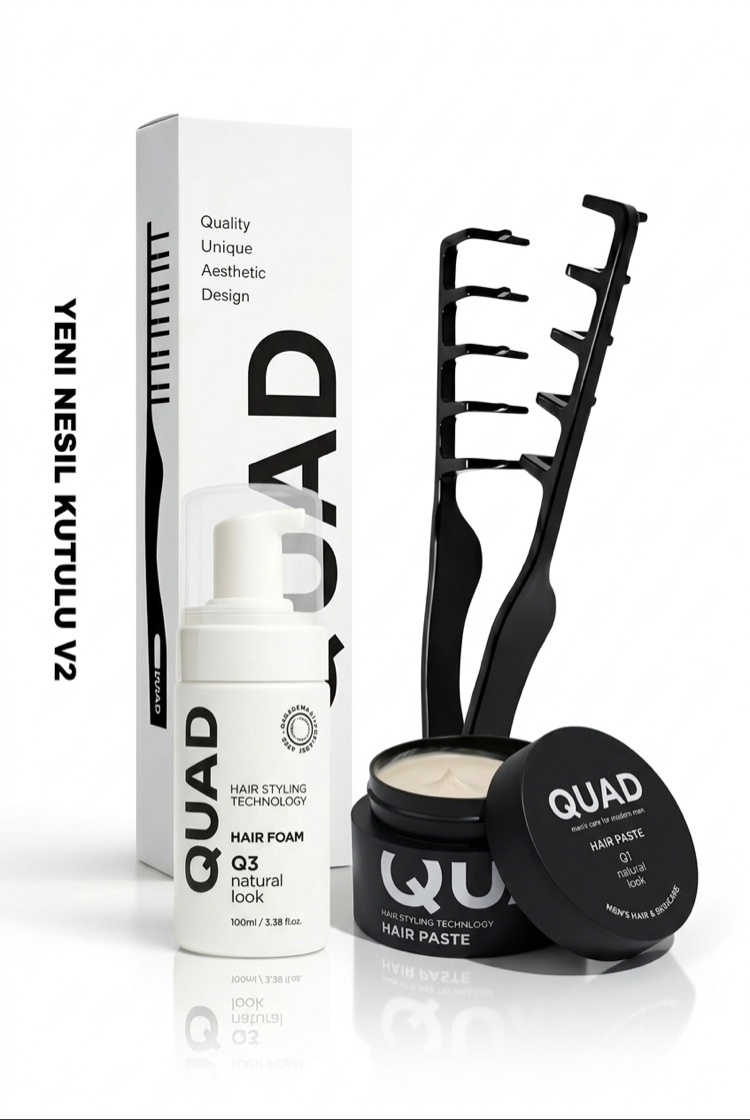 ​QUAD V2 Natural Edition – Yeni Nesil Doğal Şekillendirme Seti (Q1-Q3-MT)