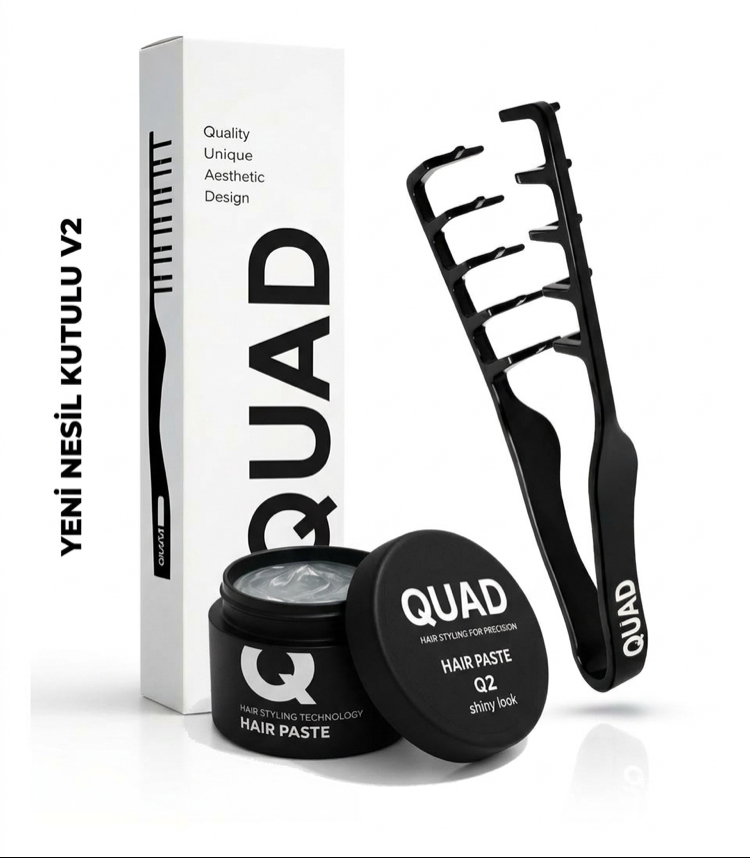 ​QUAD - Mucizevi Tarak Styling Set – Yeni Nesil Şekillendirme Deneyimi (Q2-MT)