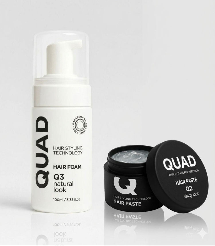 QUAD Gloss & Volume Duo – Parlak ve Hacimli Şekillendirme Seti (Q2-Q3)