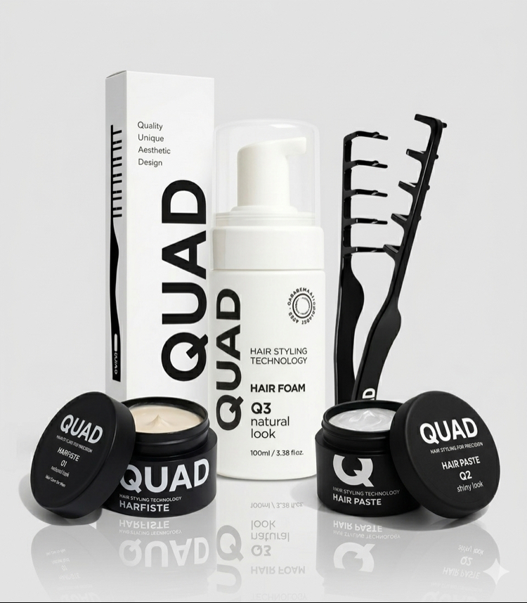 QUAD Professional Styling Edition – Kusursuz Şekillendirme Seti