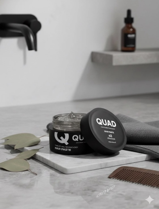 Q2 Shiny Look Saç Şekillendirici Pasta - Parlak Görünüm & Güçlü Tutucu - 100ml
