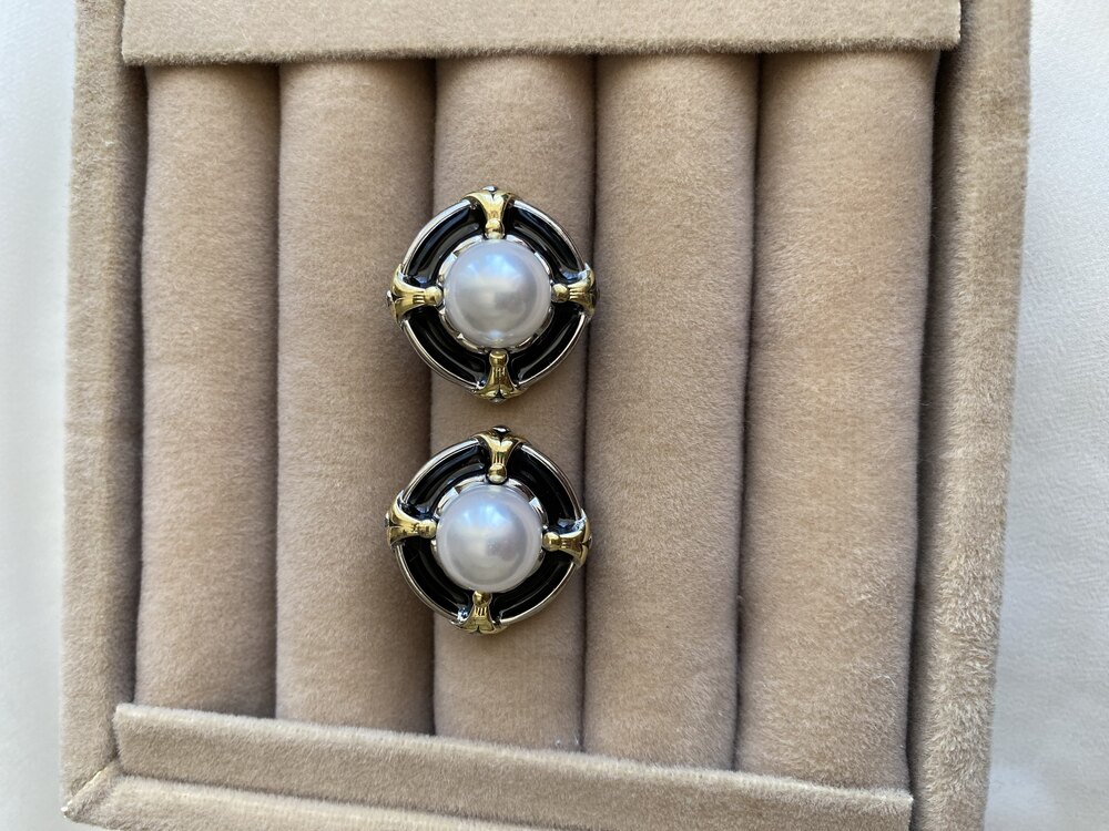 İnci Detay Vintage Küpe