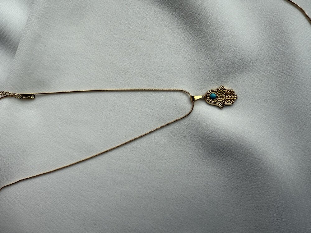 Gold Çelik Kolye
