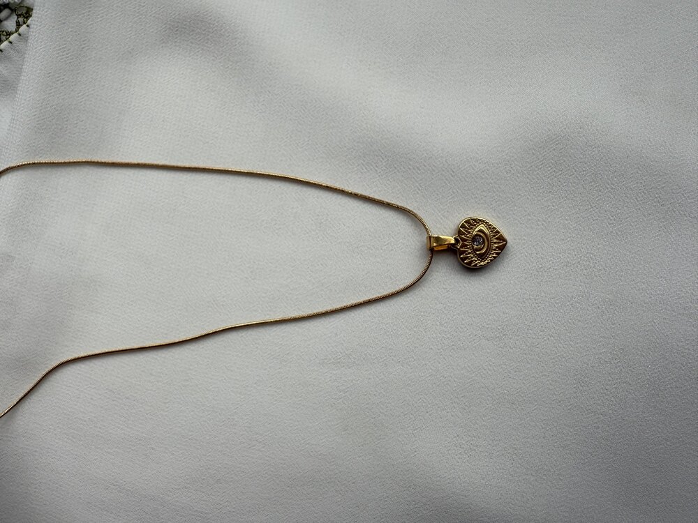 Gold Çelik Kolye