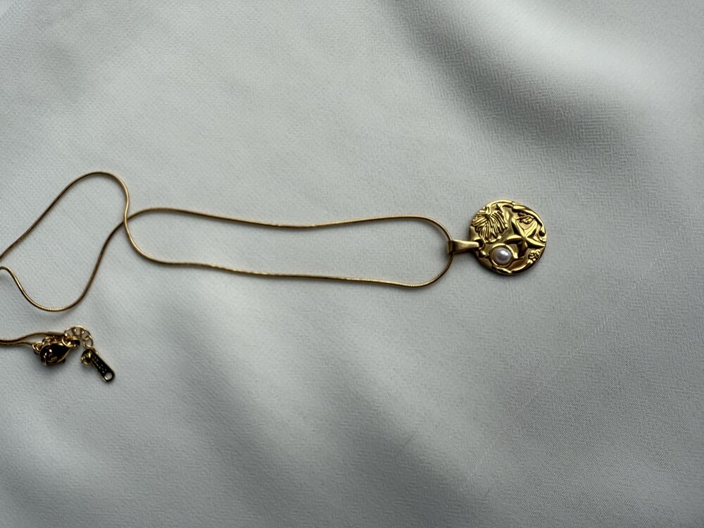 Gold Çelik Kolye