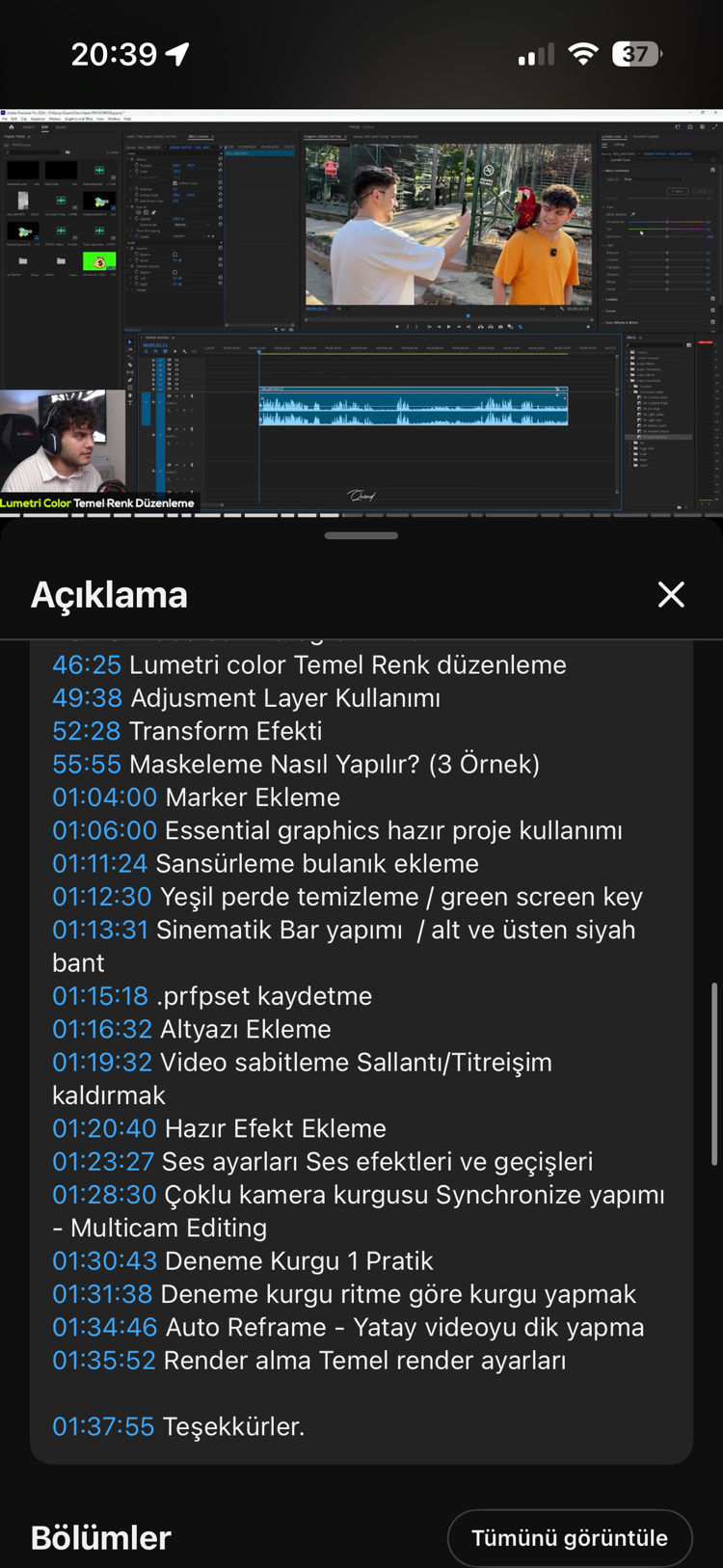 EĞİTİM SETİ - SIFIRDAN PREMIERE PRO 