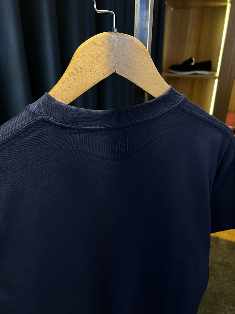 Ami Paris T-Shirt Lacivert