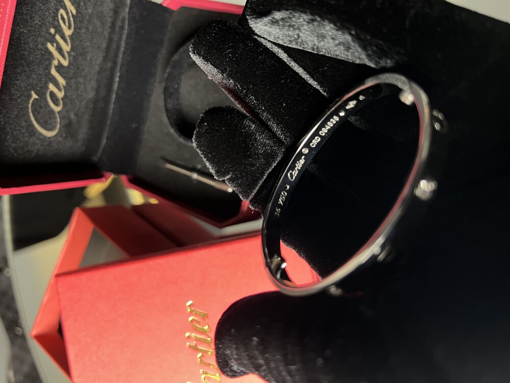Cartier Kelepçe Taşlı İthal!