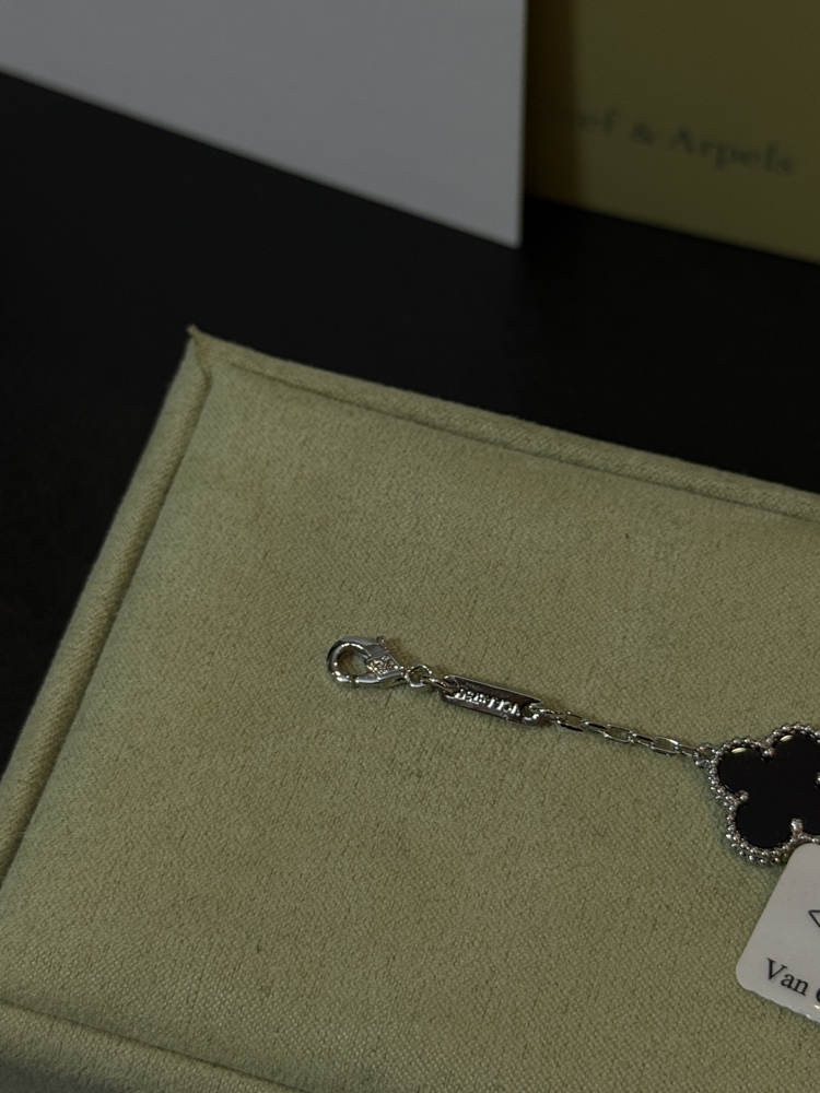 Van Cleef Siyah Gümüş