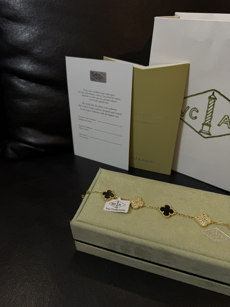 Van Cleef Siyah Gold