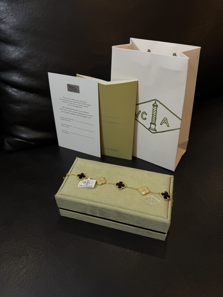 Van Cleef Siyah Gold